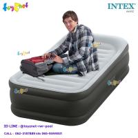 ราคา Intex ส่งฟรี ที่นอนเป่าลม เดอลุกซ์พิลโล่เรสท์ 3.5 ฟุต (ทวิน) 0.99x1.91x0.42 ม. ที่สูบลมไฟฟ้าในตัว รุ่น 64432 (7655832401)