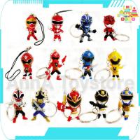 ราคา พวงกุญแจ ขบวนการ 5 สี จูเรนเจอร์ เฮอร์ริเคนเจอร์ Zyuranger Hurricaneger Keychain ลิขสิทธิ์ Bandai (29611006859)