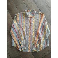 ราคา เสื้อวินเทจคอบัวลายดอกสวยๆ มือสอง (8265826177)