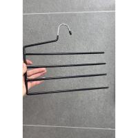 ราคา Girl. ไม้แขวนกางเกง ไม่ทำให้กางเกงยับ แขวนเนคไท ผ้าพันคอ เพิ่มเนื้อที่ในตู้เสื้อผ้า (สีดำ) Q-11#024 (25723055698)