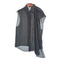 ราคา Balenciaga Aga Blouse Dot Women black White Direct from Japan Secondhand (55604006284)