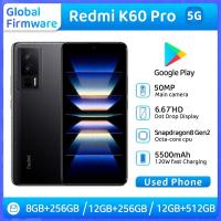 ราคา Redmi K60 Pro(5G)สมาร์ทโฟนAndroidปลดล็อก256GB All-Colors Good Condition โทรศัพท์มือสองต้นฉบับ (43324610527)