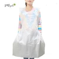 ราคา เอี๊ยมพลาสติกกันเปื้อนดิสโพส (Disposable Apron) / ชุดกันเปื้อนพลาสติกใช้แล้วทิ้ง / แพ็ค 100 ชิ้น (17820606578)