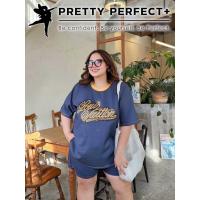 ราคา LV Jeans Set ชุดเซตยีนส์ LV เสื้อคอกลม +กางเกงขาสั้น อก 38-54+ (43051967110)