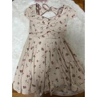 ราคา เดรสญี่ปุ่น สีน้ำตาลลายดอก แบรนด์ Pinky Girls M (9933186246)