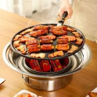 ราคา Ceflar เตาย่างบาร์บีคิวถ่านไร้ควัน (เซต 6 ชิ้น) รุ่น BBQ02 เตาย่างเกาหลี กระทะปิ้งย่าง เตาย่างถ่านสแตนเลส (25834280629)