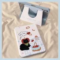 ราคา เกราะป้องกันสําหรับ Samsung Galaxy Tab S6 lite 10.4 นิ้ว A9 + S7plus/S8plus Tab A7 lite S9 FE + S9plus/s10plus 12.4 นิ้ว S10ULTRA Tab A9 Plus หนังสือสไตล์ Rotatable อะคริลิคปลอก (43705117315)