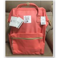 ราคา ส่งฟรี‼️ anello แท้ ผ้า Canvas รุ่น Classic สี Coral Pink (1418483227)
