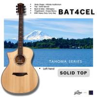 ราคา กีตาร์โปร่งไฟฟ้ามือซ้าย Bromo Guitars รุ่น BAT4CEL Top Solid (26387519310)