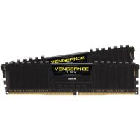 ราคา แรม DDR4 16GB (8GBx2) CORSAIR VENGEANCE LPX 2666 BLACK (29568005895)