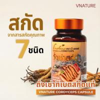 ราคา ถั่งเช่าทิเบตสกัด VNATURE Cordyceps 60 แคปซูล (43208843919)