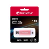 ราคา Transcend External SSD smallest 1TB : ESD310P : Type-A and Type-C รับประกัน 5ปี TS1TESD310P (21984767530)
