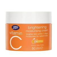 ราคา ลดล้างสต้อก BOOTS VITAMIN C บู๊ทส์ วิตามิน ซี ไบรท์เทนนิ่ง มอยส์เจอร์ไรซิ่ง ครีม 50 มล. (5987814574)