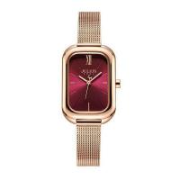 ราคา Julius นาฬิกาแฟชั่นเกาหลีของแท้ % ประกันศูนย์ไทย นาฬิกาข้อมือผู้หญิง สายสแตนเลส รุ่น Ja-1281 (4879262511)