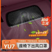 ราคา เหมาะสําหรับ YU7 ที่นั่ง Air Outlet ฝาครอบป้องกันเครื่องปรับอากาศป้องกันฝุ่น Anti-blocking ฝาครอบอุปกรณ์ตกแต่งภายในรถยนต์ (50402567898)