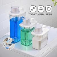 ราคา ขวดเติมผงซักฟอกความจุขนาดใหญ่ 2000มล | ขวดซักผ้าโปร่งใสหนาป้องกันการรั่ว | ผงซักฟอกและผงอเนกประสงค์ (57006205542)