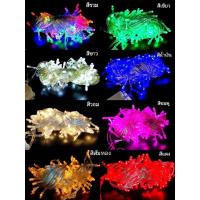 ราคา ไฟกระพริบ LED ไฟ100ดวง ยาว 8 เมตร ปรับกระพริบได้ 8 สเต็ป (14883615605)