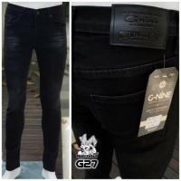 ราคา กางเกงยีนส์ ทรงเดฟ ผ้ายืด สีดำฟอก ไม่แต่งขาด Gnine G27 (5219164308)