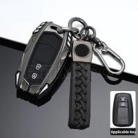 ราคา New Metal Car Remote Key Case Cover Shell Fob for Toyota Corolla Prius Camry CHR C-HR RAV4 Altis La (51555659127)