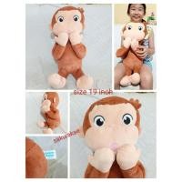 ราคา (พร้อมส่ง) ตุ๊กตาลิง ลิง ตุ๊กตาลิงจอร์จ Curious George monkey ใหม่โล๊ะช็อป ตุ๊กตาลิขสิทธิ์แท้ ตุ๊กตาผ้า (17724164558)