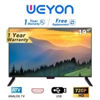 ราคา WEYON ทีวี 19 นิ้ว LED TV HD Ready โทรทัศน์ (รุ่น HTCLG-19A) (4512694100)