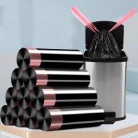 ราคา ถุงขยะสำหรับบ้านแบบพกพาที่มีความหนาพกพา Drawstrings ปิดห้องครัวถุงพลาสติกที่ใช้แล้วทิ้งถุงทำความสะอ (40113238552)
