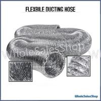 ราคา เมตร [16"-20"] ALUMINIUM FLEXIBLE DUCT ALUMINIUM FLEXIBLE AIR DUCT OUTLET EXHAUST HOSE VENTILATOR DUCTING HOSE (43861023629)