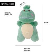 ราคา การ์ตูนสร้างสรรค์ตุ๊กตาไดโนเสาร์สีเขียวพวงกุญแจผู้หญิงน่ารักคู่กระเป๋าจี้ตุ๊กตาอุปกรณ์เสริม (29886295558)