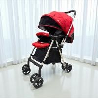 ราคา รถเข็นเด็กในภาพคือรถเข็นเด็ก Goodbaby รุ่น gb Raquid ลาย Mickey Mouse สีแดงดำ (42969593851)