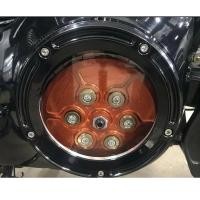 ราคา For Harley Motorcycle Black CNC Aluminum Front Rear Engine Derby Timer Timing Cover M8 Touring Elec (48553506008)