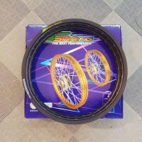 ราคา วงล้อ SSTRONG 1.40-17 ขอบเรียบ-ยิงทราย สีดำ ( คู่ละ ) (10152635197)