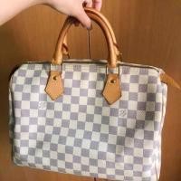 ราคา LV Damier Azur canvas 30 สวยเดิมๆ สภาพ 95% แท้ 100% ภายในสะอาด (1835976457)
