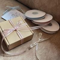 ราคา ริบบิ้นผ้าออแกนซ่าเชียร์ขนาด 1 ซม. ขอบผ้าซาตินสําหรับห่อ (55706147612)