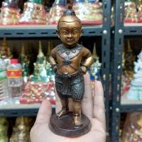 ราคา กุมารจินดามณี หลวงพ่อสาคร วัดหนองกลับ เนื้อทองเหลือง 15ซม. (9857609601)