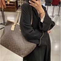 ราคา พร้อมส่ง แท้ % New Coach รุ่น CITY TOTE IN SIGNATURE CANVAS (COACH C1781) IM/BROWN/METALLIC PALE GOLD (17358236638)