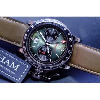 ราคา GRAHAM CHRONOFIGHTER Vintage GMT หลังเปลือยโชว์เครื่อง ของแท้ (6997554312)