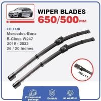 ราคา ใบปัดน้ําฝนสําหรับ Mercedes Benz B Class W247 B160 B170 B180 B200 B220 B250 B55 Turbo AMG CDI NGT GT รถอุปกรณ์เสริมกระจก (45605707188)