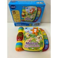 ราคา VTech วีเทค หนังสือเพลง ของเล่นเพลงภาษาอังกฤษ ของเล่นเสริมพัฒนาการ 6 9 เดือน 1 ปี Musical Rhymes bookของแท้มือสอง (24930531622)