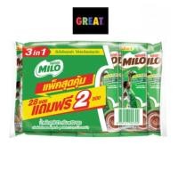 ราคา MILO (ไมโล) เครื่องดื่มรสช็อกโกแลตมอลต์ปรุงสำเร็จ Active-Go 23 กรัม (30 ซอง) (28+2 ซอง) (56852950973)