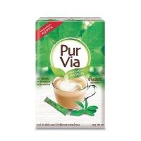 ราคา Pur Via เพอร์ เวีย วัตถุให้ความหวานแทนน้ำตาล ผสมสารสกัดจากหญ้าหวาน 100 ซอง (23088336483)