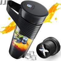 ราคา Portable Blender 460ML Mini Electric Fruit Juicer Cup USB Charge Strawberry Shakes Smoothies Blender cup Bottle with Str (19994579209)