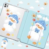 ราคา 【ipad Air 4】เคสอะคริลิค ลายสัตว์ ด้านขวา เต็มจอ พร้อมช่องใส่ปากกา สําหรับ ipad gen8 9 10 10.2 air5 air4 air1 2 Mini 4 5 ipad pro 2021 (22221160338)