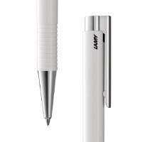 ราคา LAMY ปากกาลูกลื่น LOGO M+ สีขาว ขนาดหัว 0.7 มม. หมึกสีน้ำเงิน (26357384908)