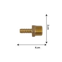 ราคา ข้อต่อตรงหางปลา+เกลียวนอก หางปลาไหล ทองเหลือง hm25-4 (หางปลา2.5หุน-เกลียวนอก4หุน) (41420245724)
