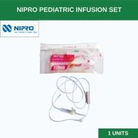 ราคา Nipro Pediatric infusion set [Non-DEHP] ชุดสายให้น้ำเกลือเด็ก สีชมพู 60 drops/ml, Sterile [1 Unit] (26041543630)