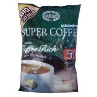 ราคา ซุปเปอร์ กาแฟ คอฟฟี่ริช กาแฟสำเร็จรูป 3อิน1 20กรัม x 50 ซอง (8888240052681) (17690871256)