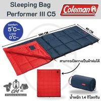 ราคา ถุงนอนแคมป์ปิ้ง Coleman JP Sleeping Bag Performer III C5 (44111150028)