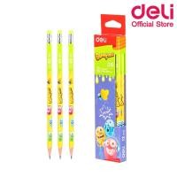 ราคา Deli ดินสอไม้ 2B ลายการ์ตูน Bumpees (12 แท่งในกล่อง) (6416406757)