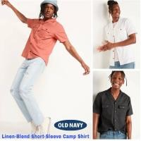 ราคา เสื้อเชิ้ต OLD NAVY CLASSIC FIT EVERYDAY DOBBY SHIRT (40300756834)