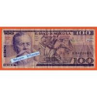 ราคา ธนบัตรเม็กซิโก 100 Pesos ปี 1982 (24732326097)